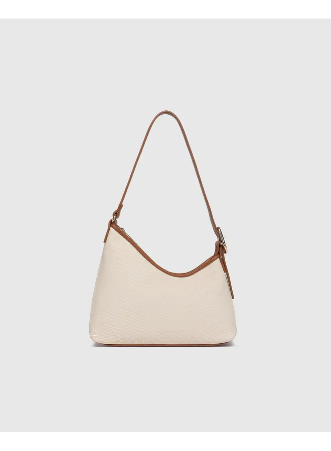 Amelia Shoulder Bag Canvas Tan