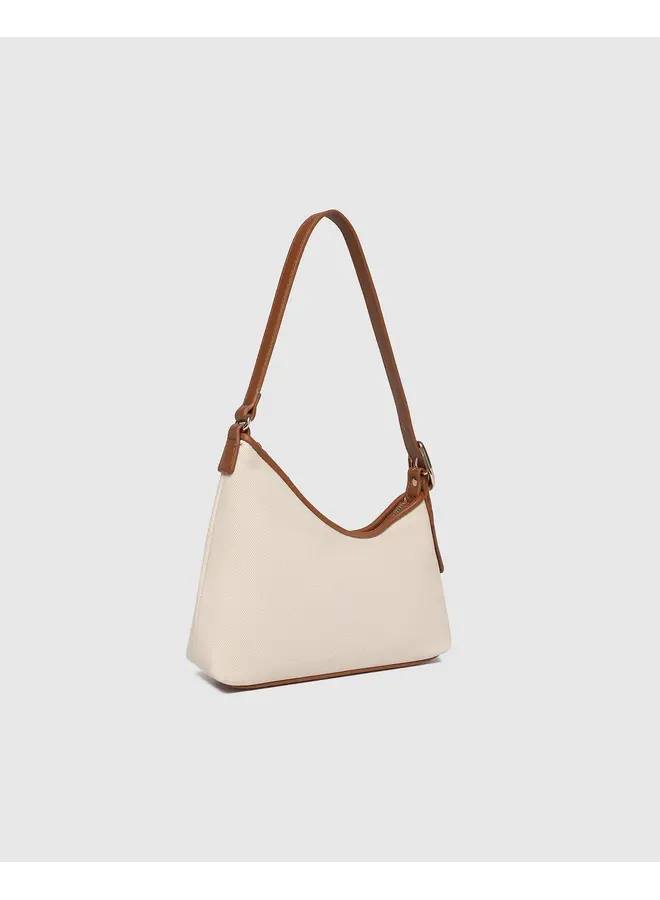 Amelia Shoulder Bag Canvas Tan