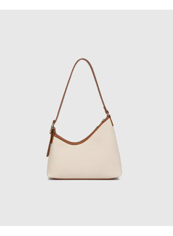 Amelia Shoulder Bag Canvas Tan