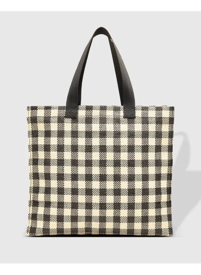 Baby Simpson Tote Bag Black Cream