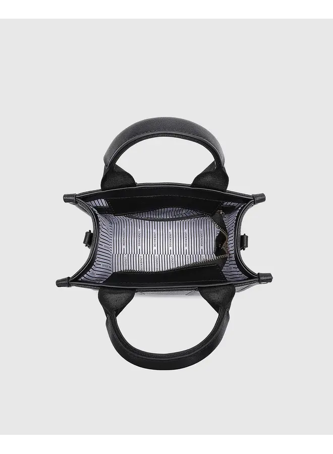 Mini Manhattan Tote Bag Black