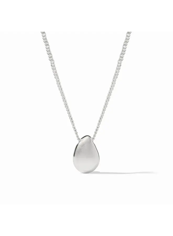Wave Delicate Necklace Silver