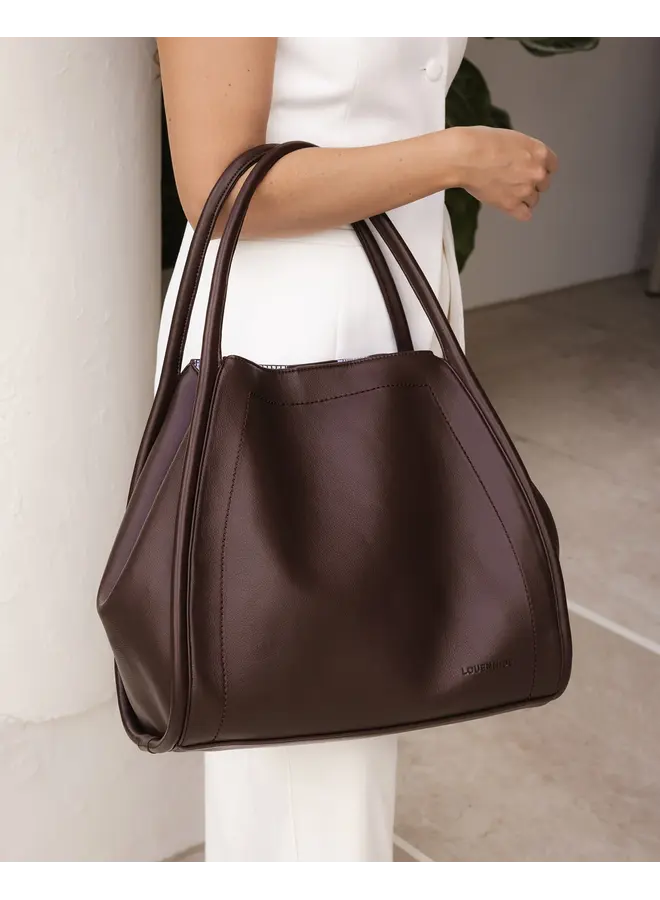 Sutton Shoulder Bag Chocolate