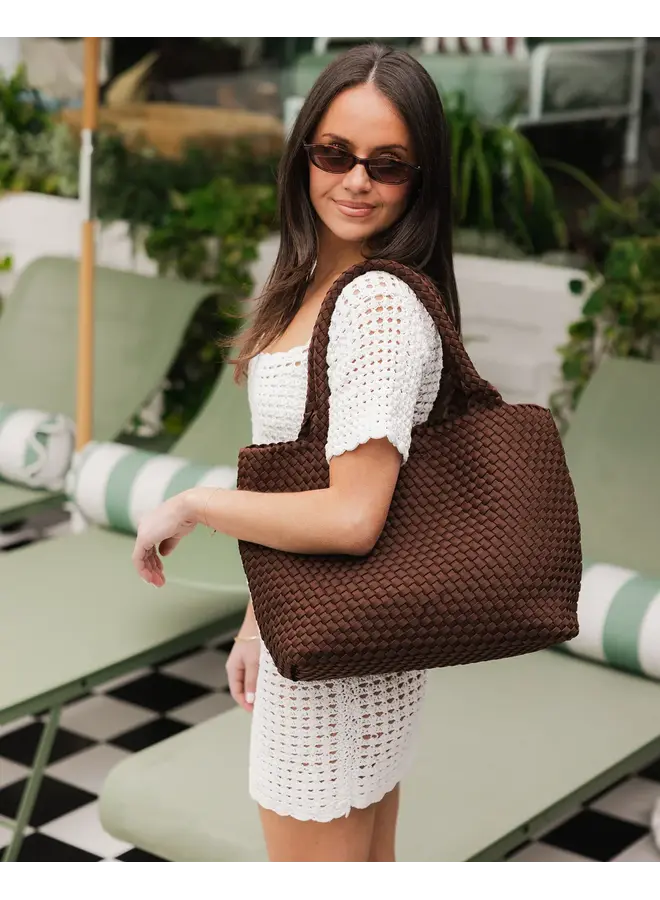 Cruiser Neoprene Tote Bag Chocolate