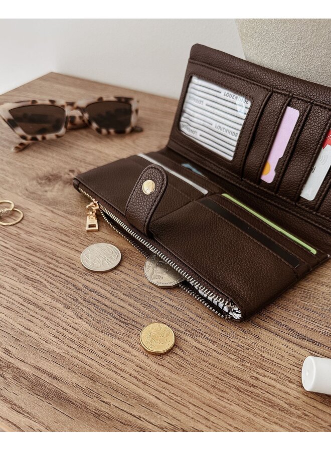 Stella Wallet Chocolate