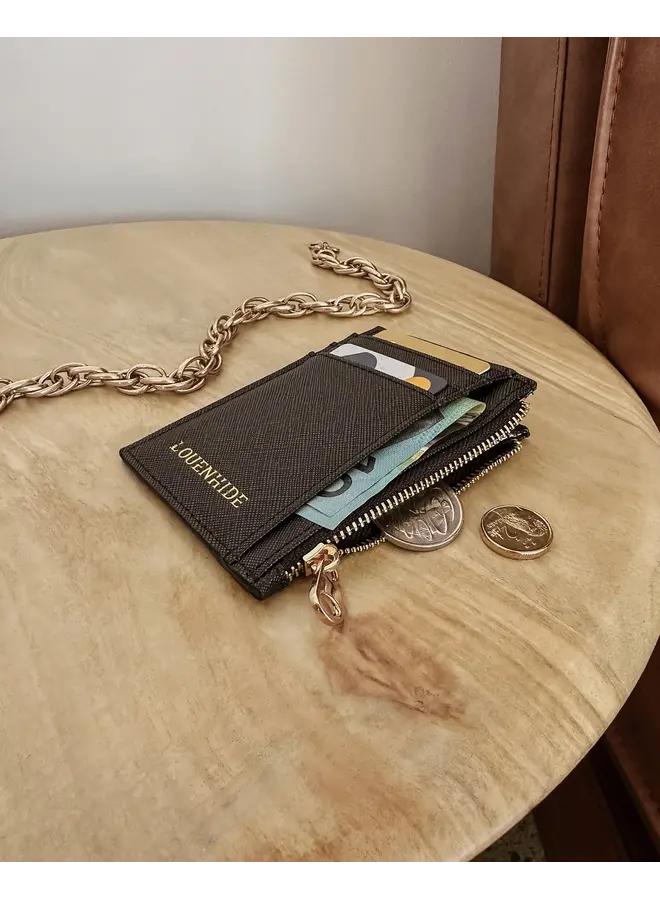 Cara Cardholder Black