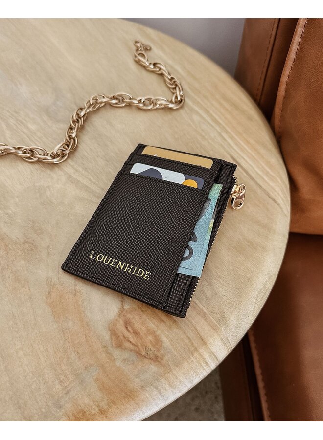 Cara Cardholder Black