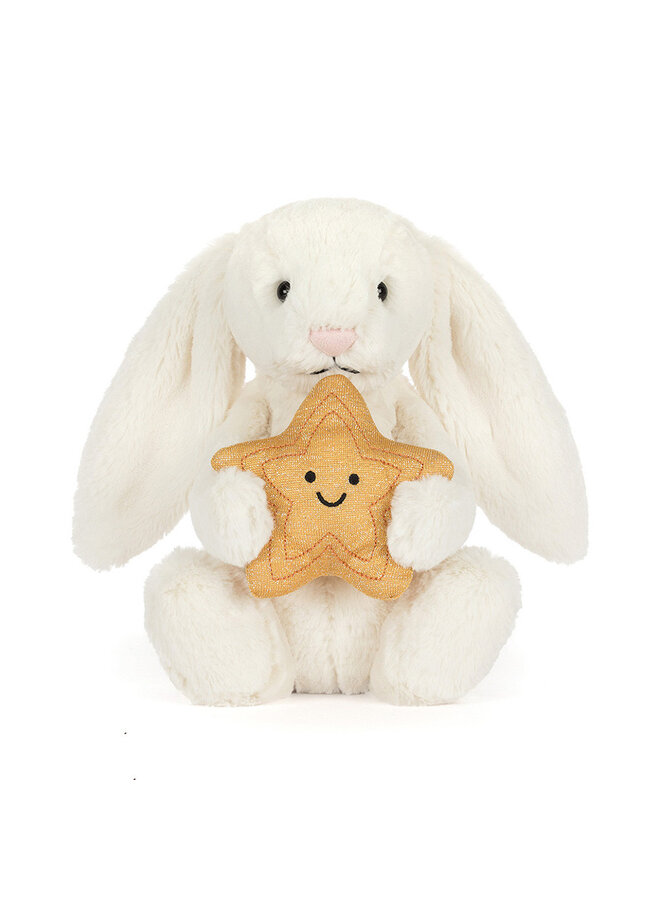 Cream Bunny with Star