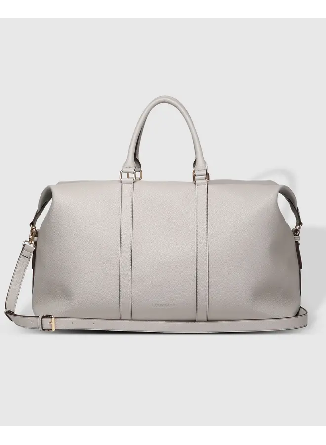 Boston Travel Bag Light Grey
