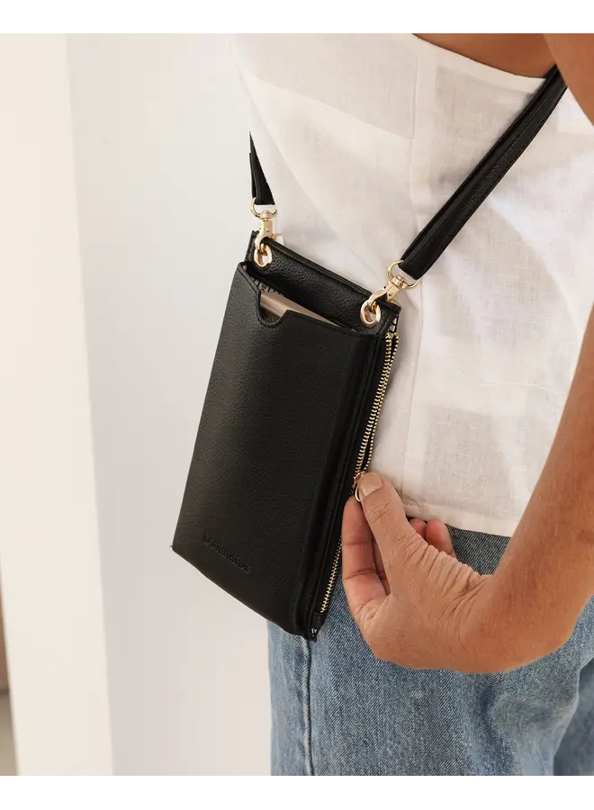 Suki RFID Phone Bag Black