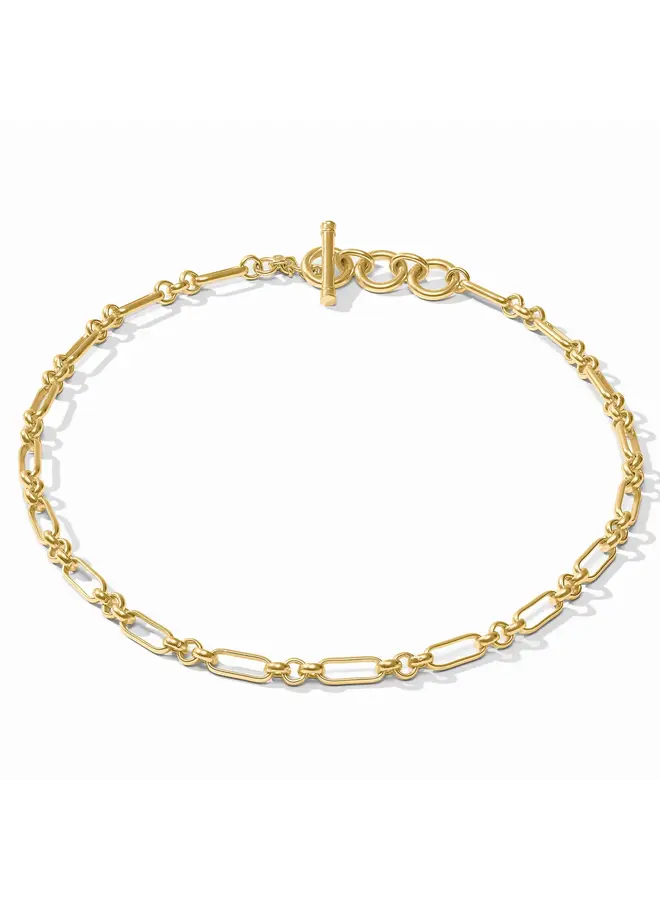 Colette Link Necklace Gold