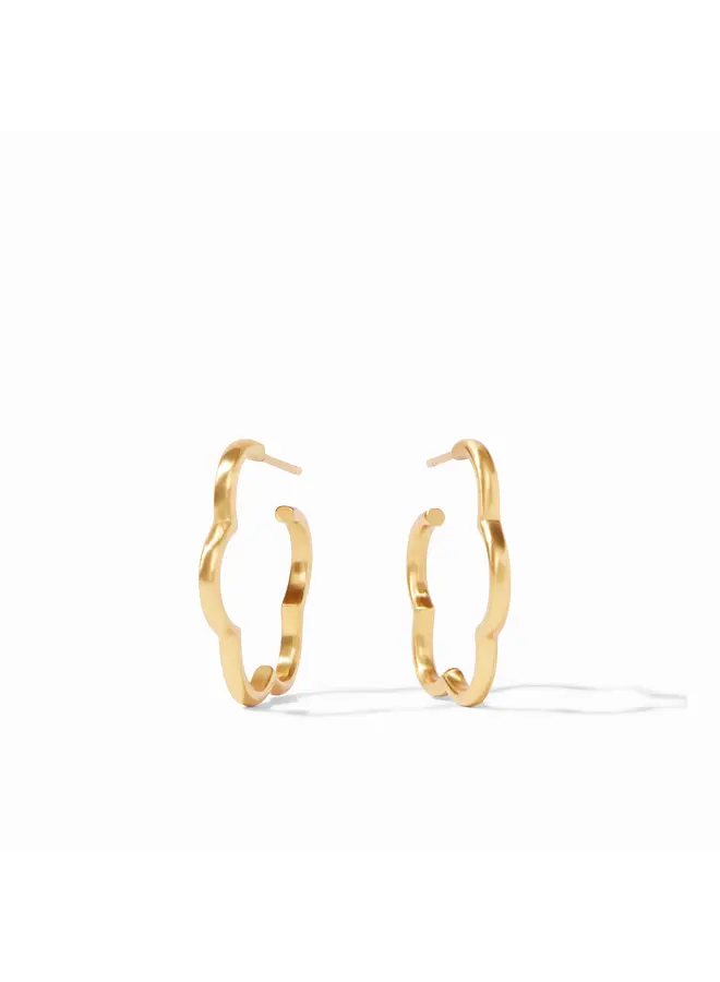 Gardenia Hoop Gold