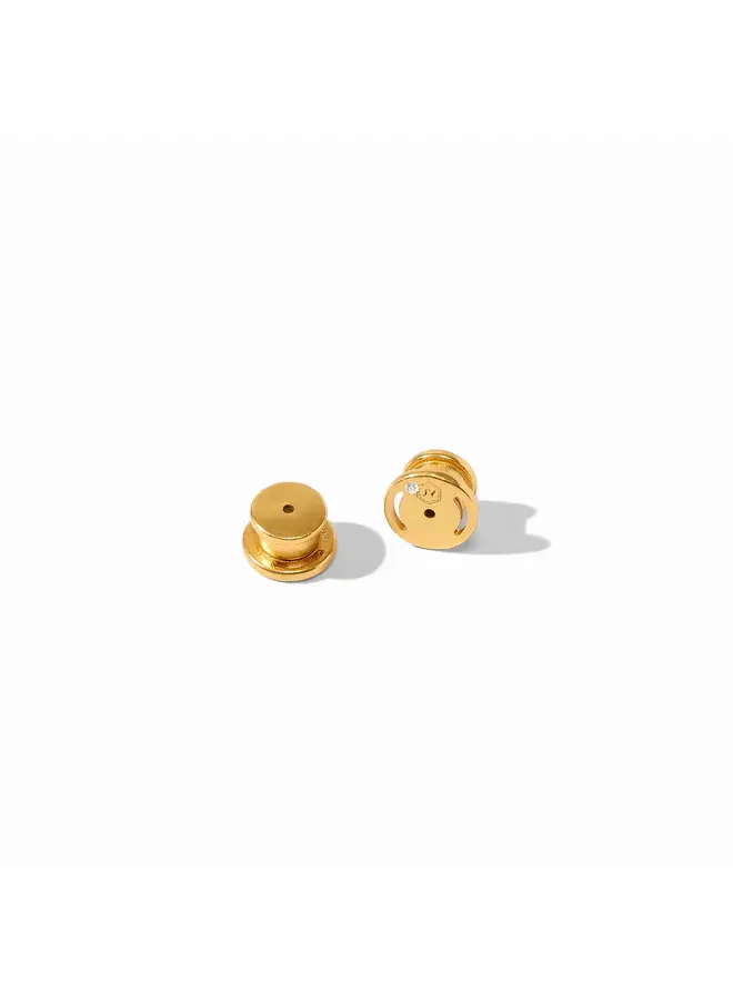 Willow Hoop & Charm Earring Gold