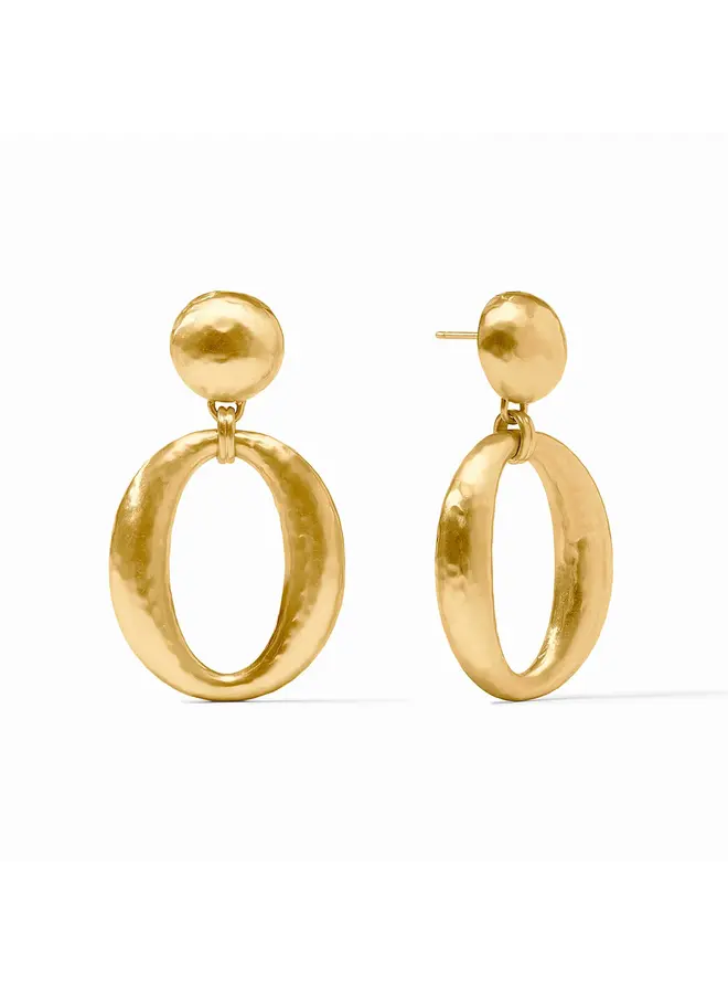 Solara Orbit Statement Earring Gold