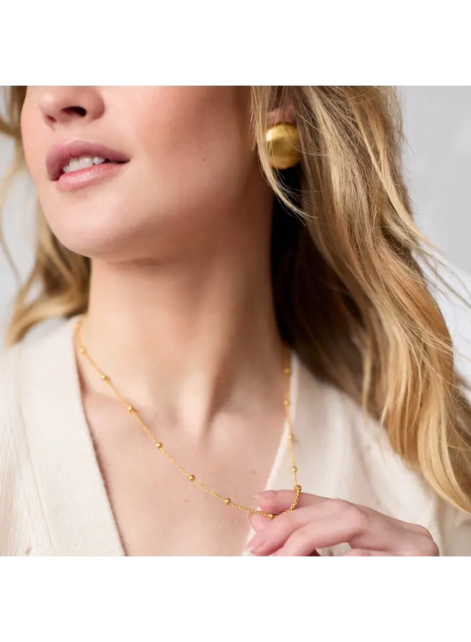 Solara Delicate Station Necklace