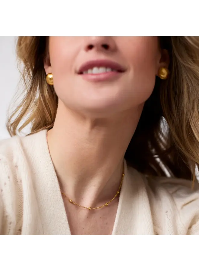 Solara Delicate Station Necklace