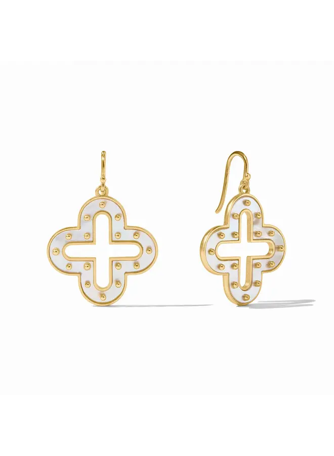 Colette Earring Mother of Pearl