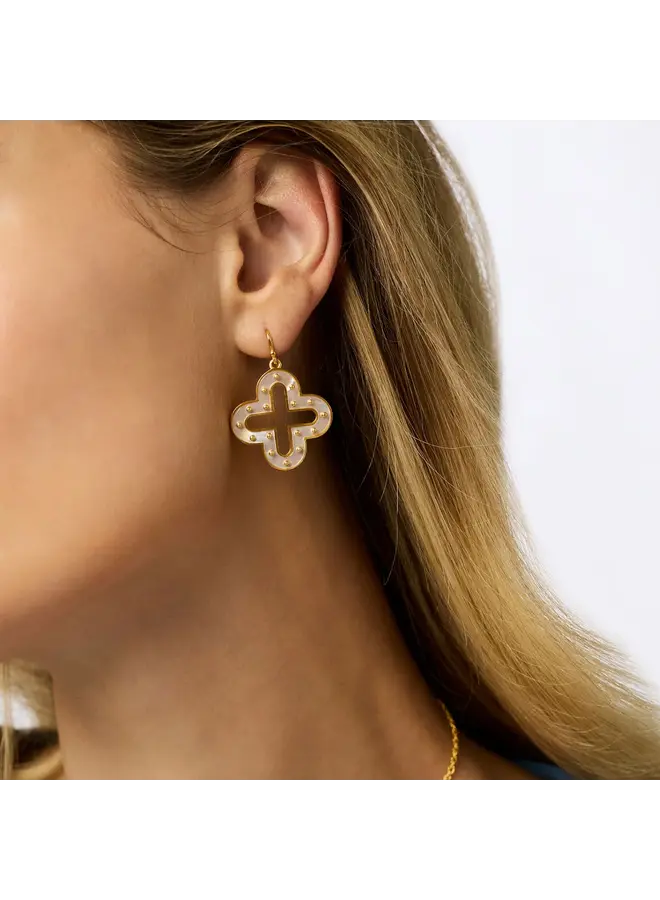 Colette Earring Mother of Pearl