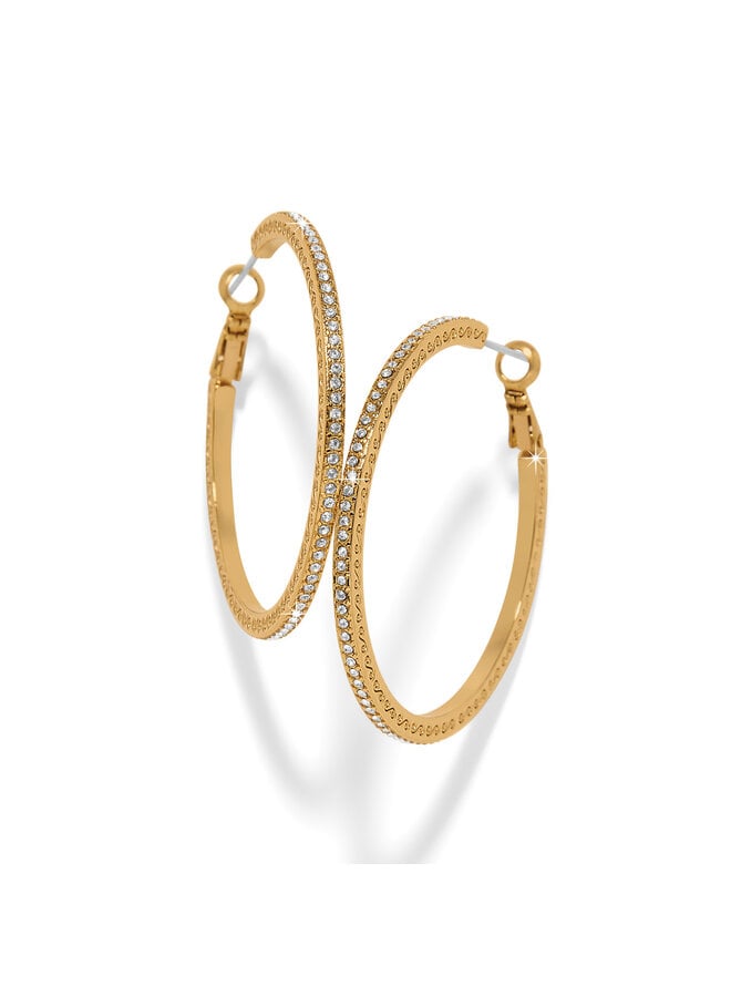 Meridian Eclipse Thin Large Hoop Earrings