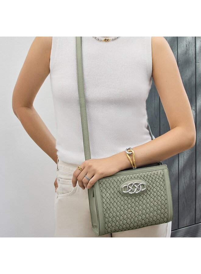 Interlok Braid Findley Organizer Bag Sage