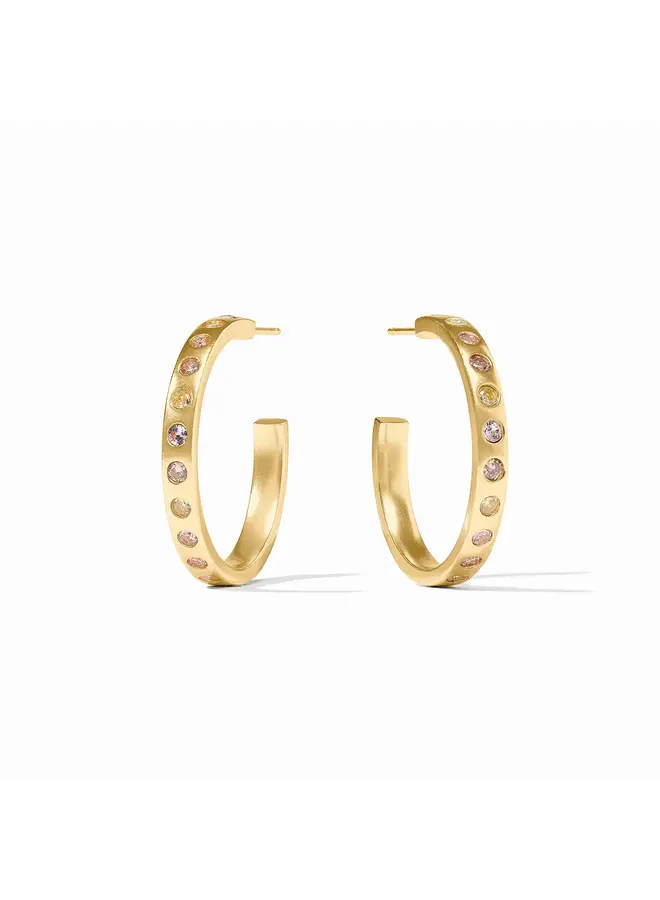 Rainbow Hoop Champagne Radiance