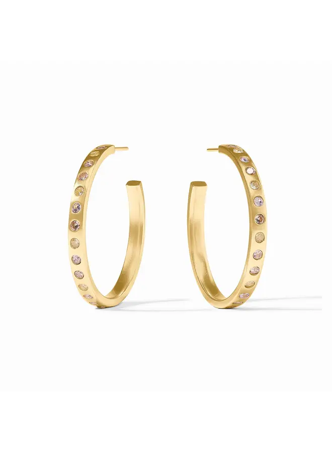 Rainbow Hoop Champagne Radiance