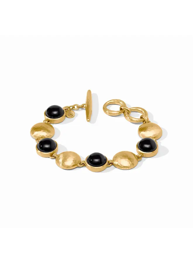Solara Stone Bracelet Obsidian Black