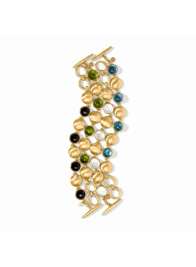 Solara Stone Bracelet Obsidian Black