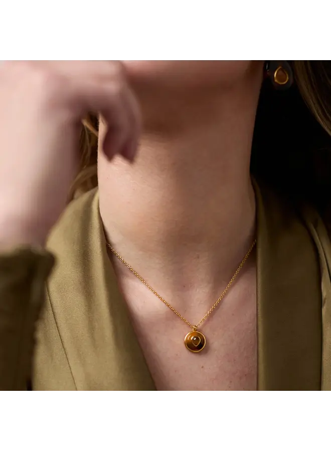 Carnaby Delicate Necklace Tortoiseshell