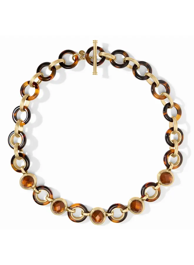 Carnaby Stone Necklace Tortoiseshell