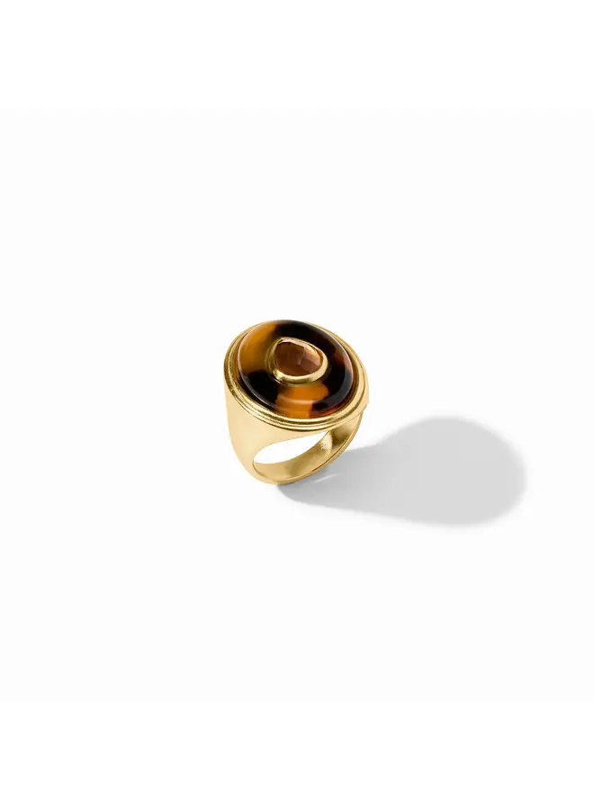 Carnaby Statement Ring Tortoiseshell