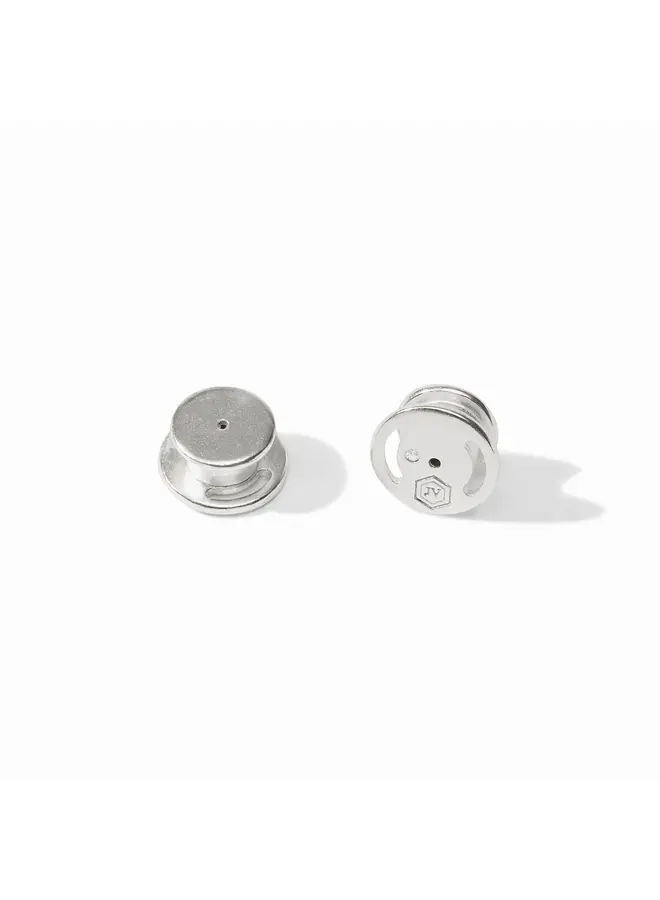 Cannes Doorknocker Earring Silver