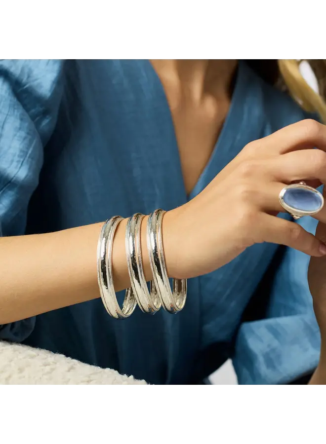 Cannes Bangle Silver