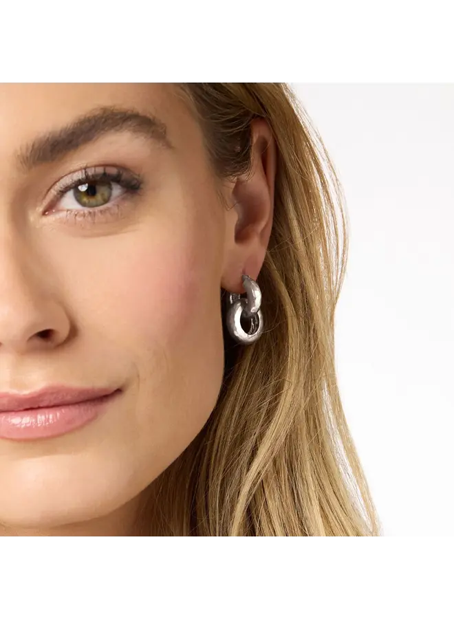 Catalina 2-in-1 Earring Silver