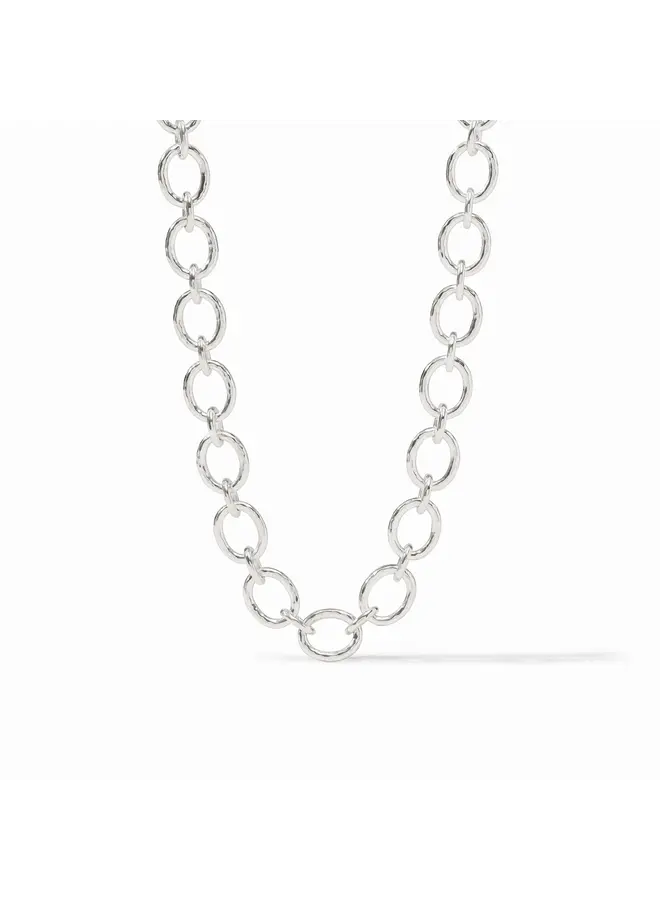 Catalina Demi Link Necklace Silver