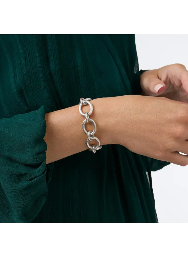 Catalina Demi Link Bracelet Silver