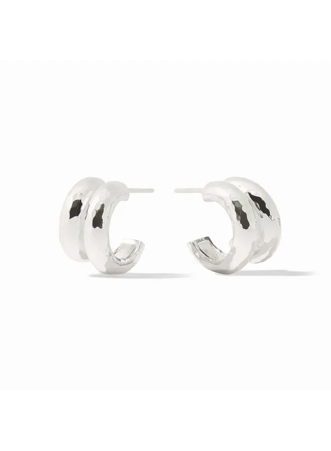 Havana Double Hoop Silver