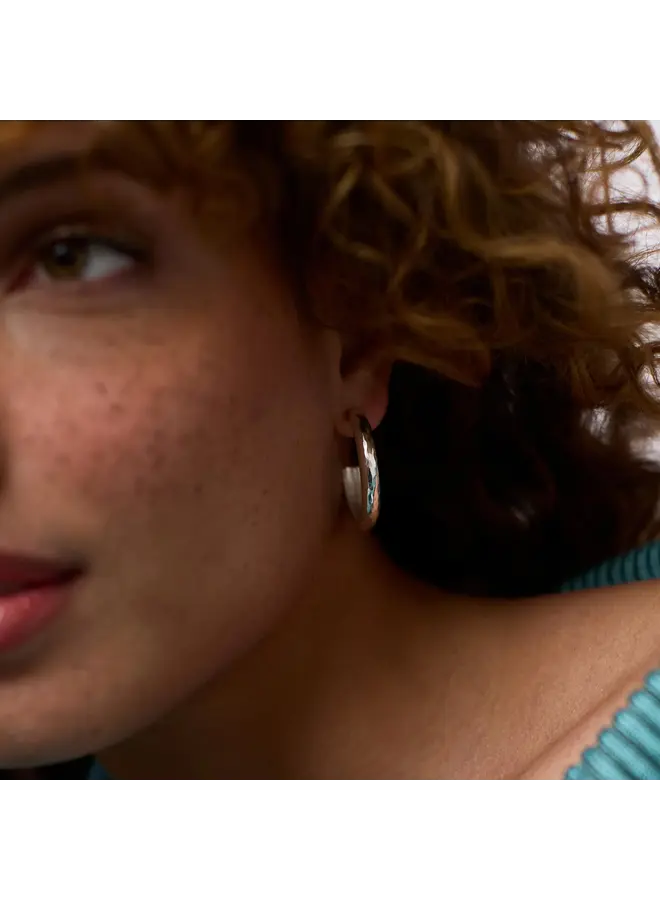 Havana Hoop Silver