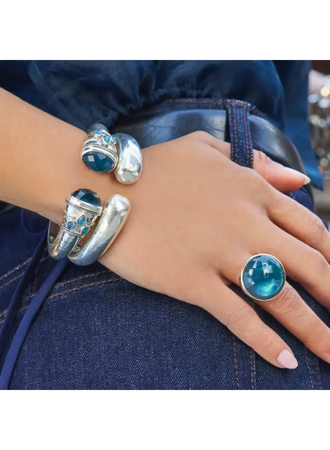 Solara Demi Cuff Silver