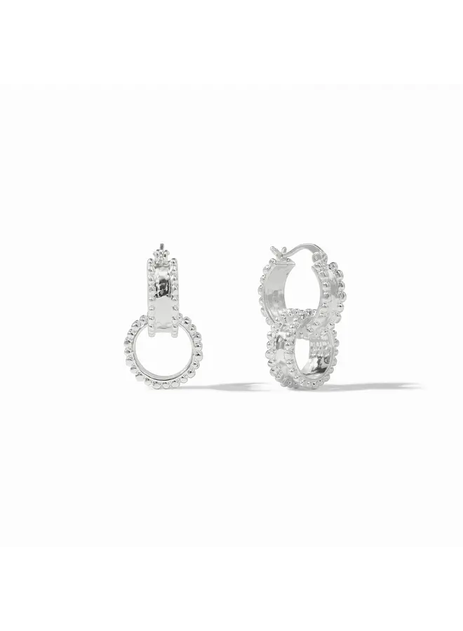 Marbella 2-in-1 Earring Silver