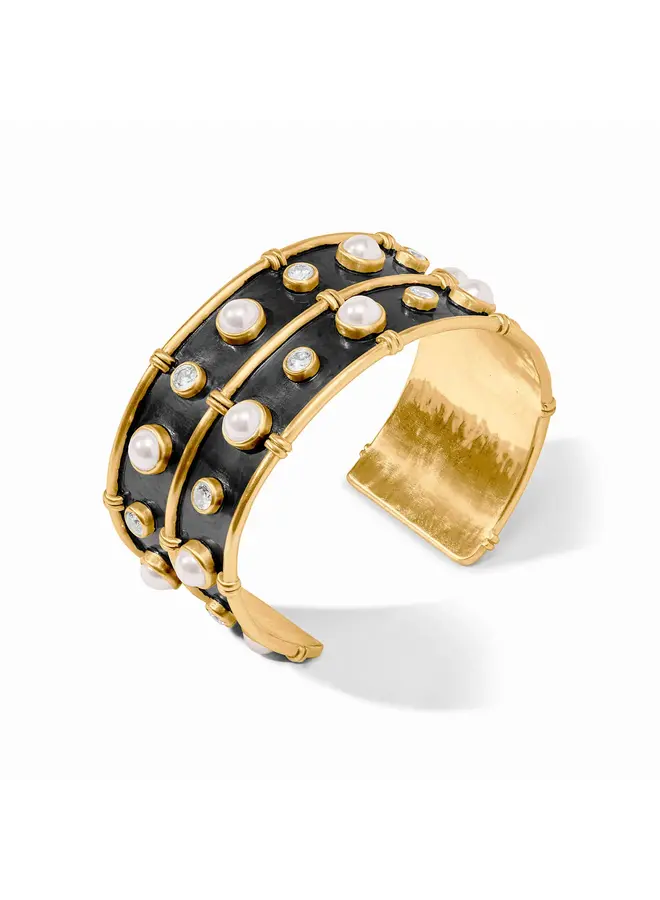 Tribeca Cuff Cubic Zirconia & Pearl