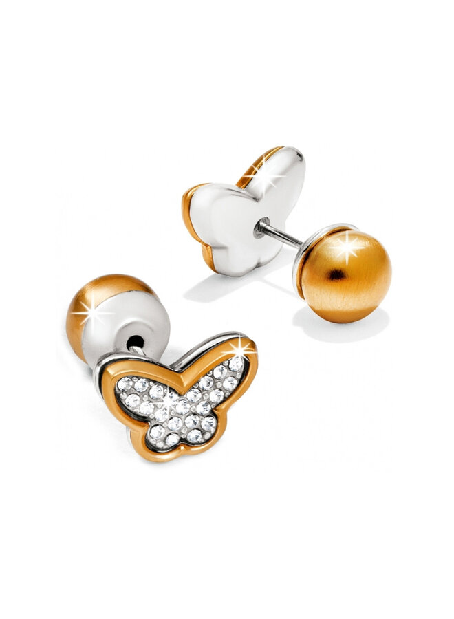 Massandra Reversible Butterfly Post Earrings