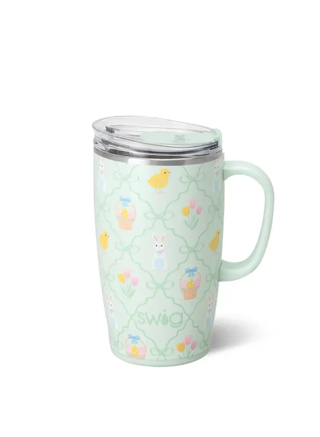 Travel Mug 18oz Hoppy Easter