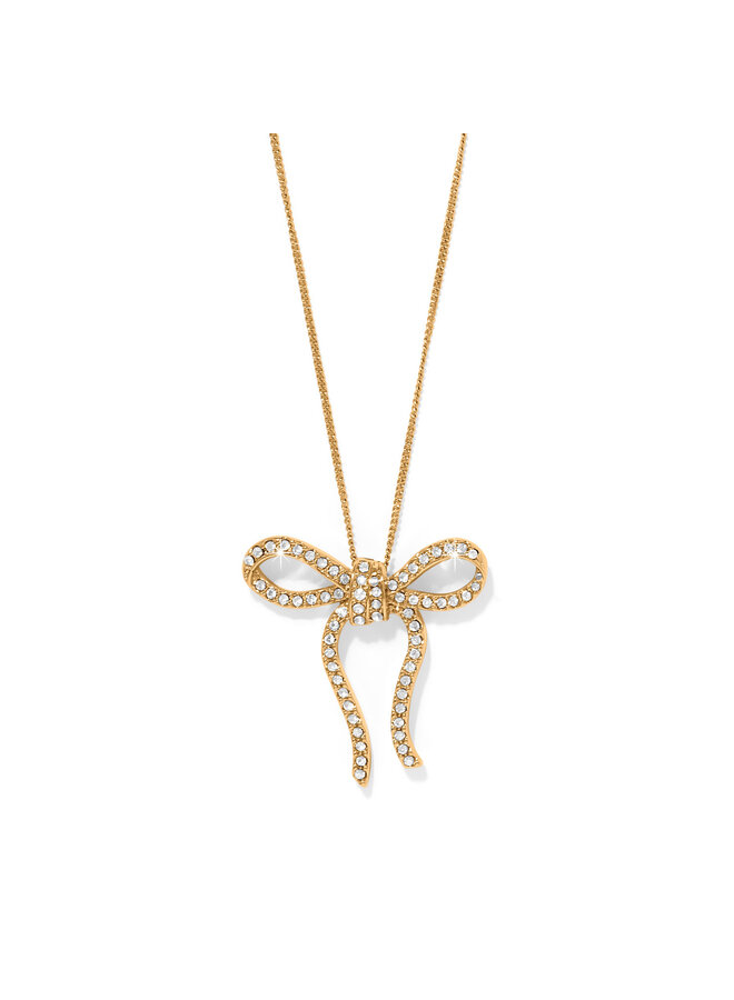 Illumina Bow Necklace