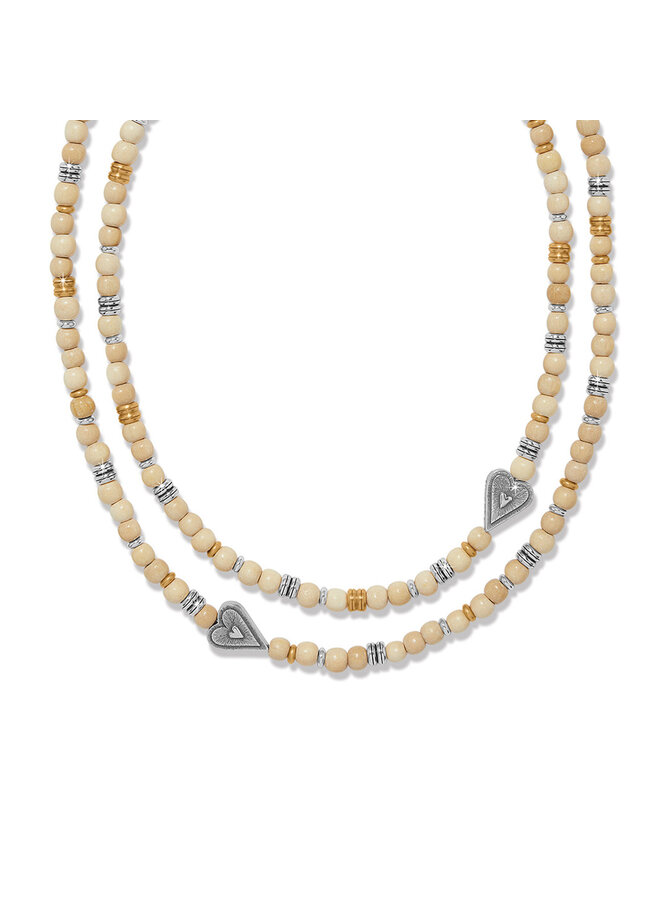 Love Messages I Am Grateful Long Necklace