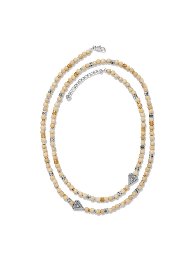 Love Messages I Am Grateful Long Necklace