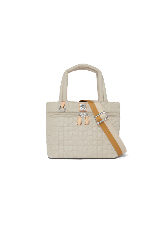 Adrienne Small Tote Buff