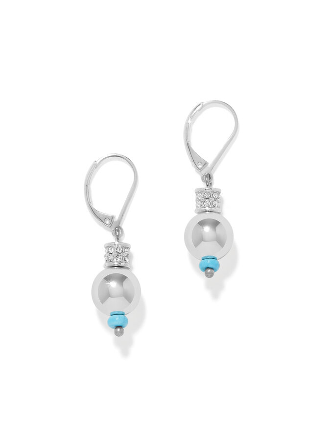 Meridian Petite Sphere Leverback Earrings