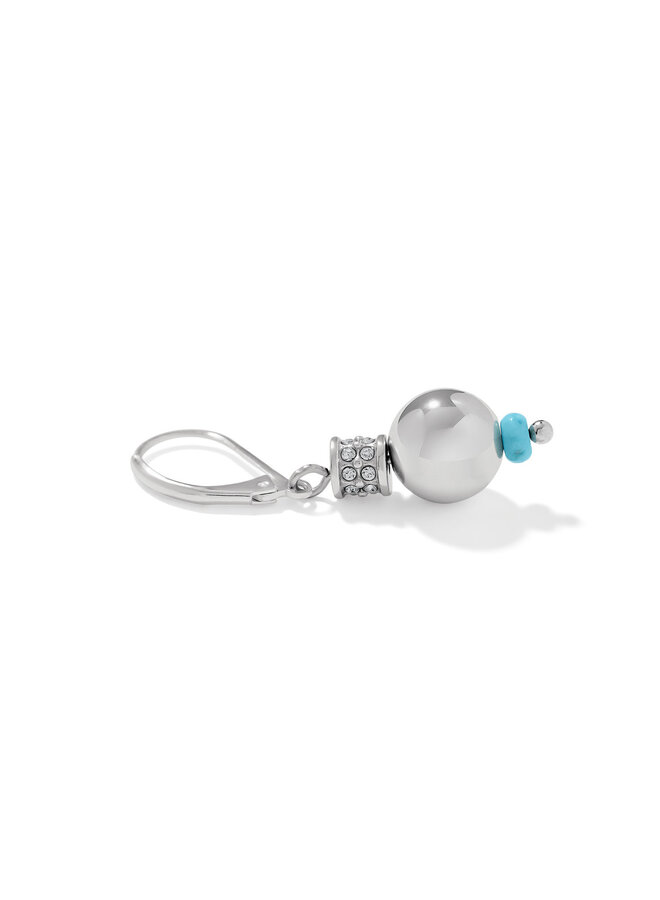 Meridian Petite Sphere Leverback Earrings