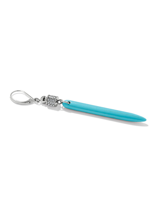 Meridian Petite Drop Leverback Earrings